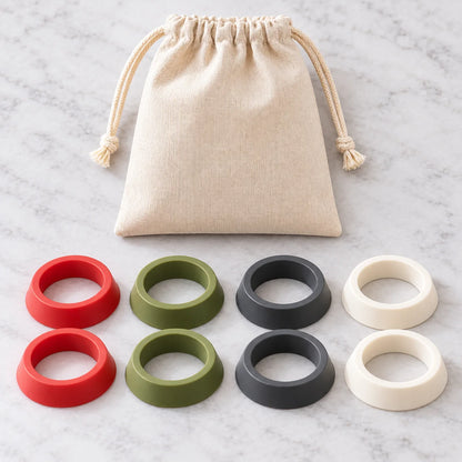 Rolling Pin Thickness Guide Ring Set — package contents